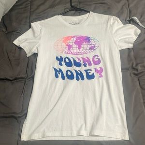 american eagle x young money tee